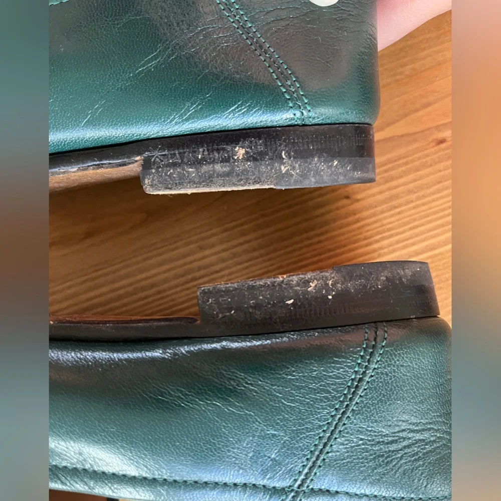 Gucci Horsebit 1953 Green Leather Loafers